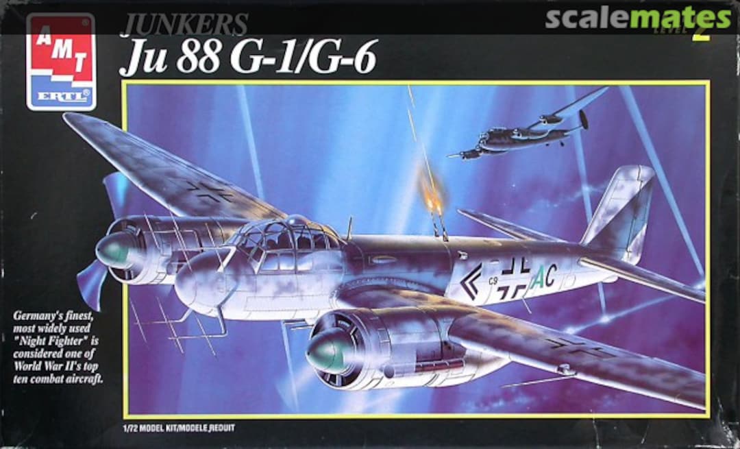 Boxart Junkers Ju 88 G-1/G-6 8897 AMT/ERTL Boxart Junkers Ju 88 G-1/G-6 8897 AMT/ERTL