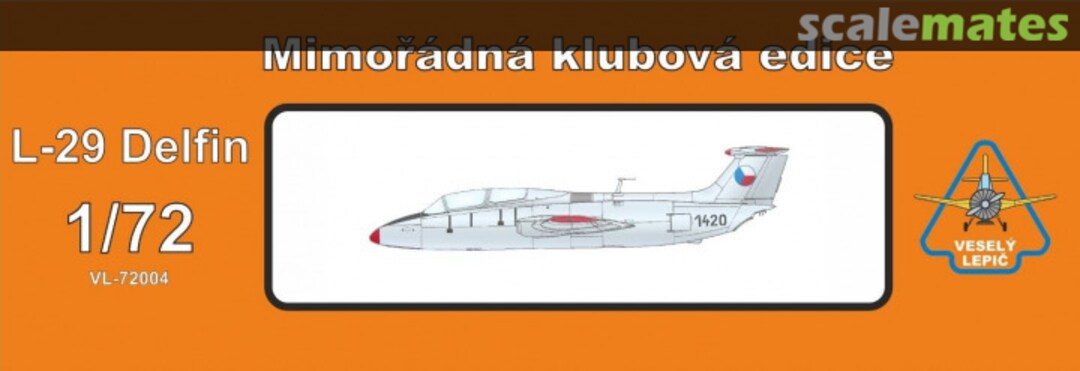 Boxart Aero L-29 Delfín VL-72004 Veselý Lepič Boxart Aero L-29 Delfín VL-72004 Veselý Lepič