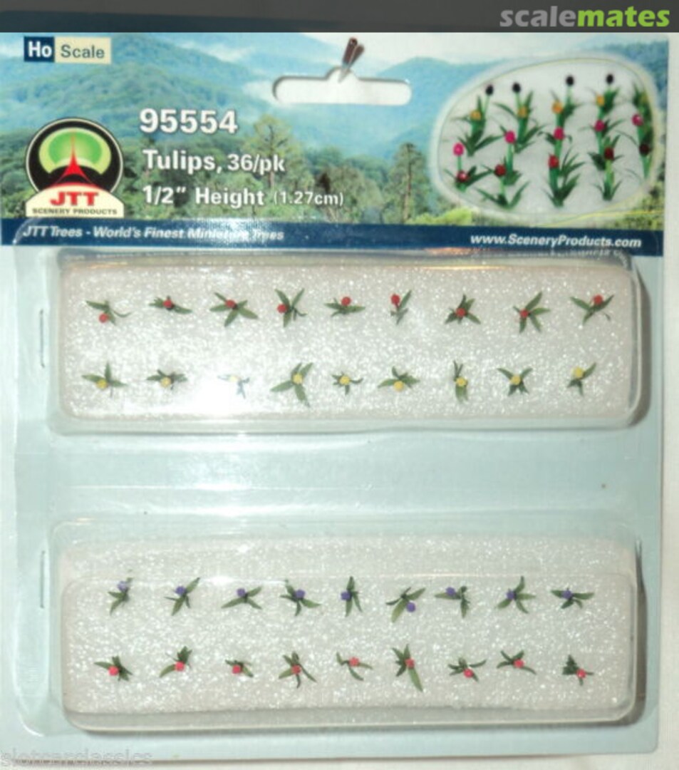 Boxart Tulips 95554 JTT Scenery Products Boxart Tulips 95554 JTT Scenery Products