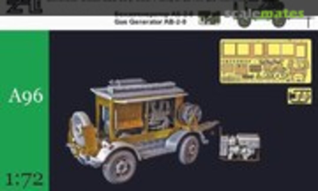 1:72 Generator Diesel ESD-20 + Gas generator AB-2-0 (Alex Miniatures A96)