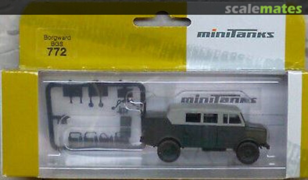 Boxart Borgward BGS 772 Roco Minitanks Boxart Borgward BGS 772 Roco Minitanks