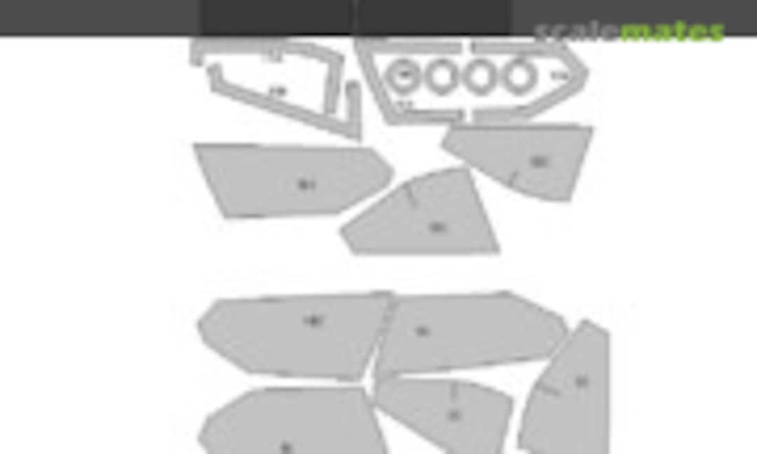 1:32 AH-1G Cobra (early production) EXPERT kabuki masks (New Ware NWAM0871) NWAM0871