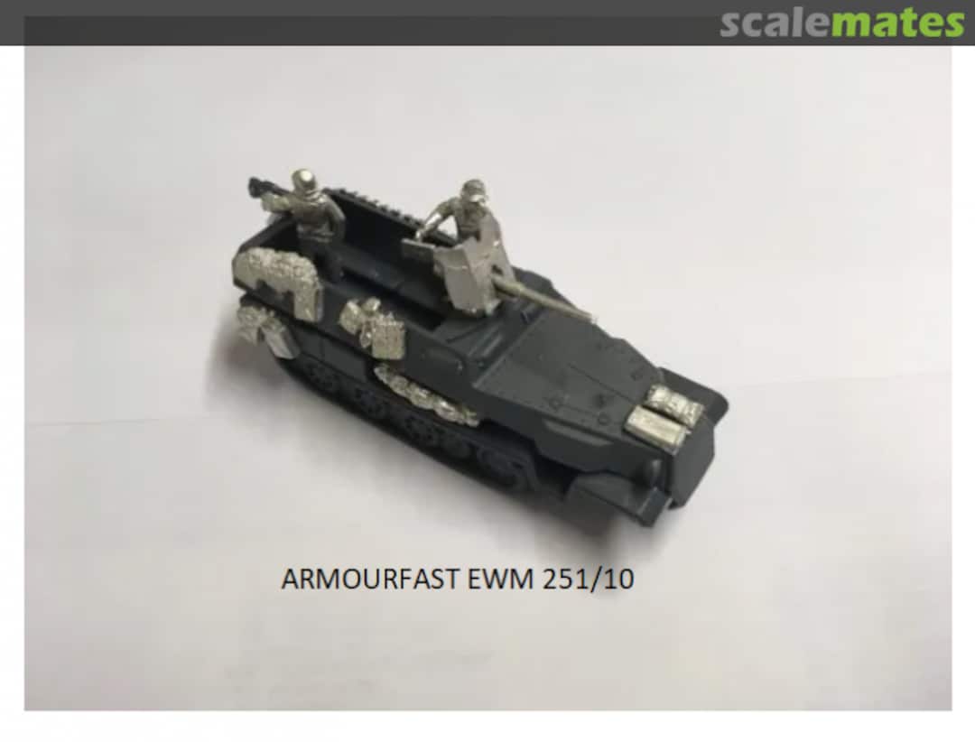 Boxart 25Platoon Command Conversion & 4 Crew EWM 251/10 Armourfast