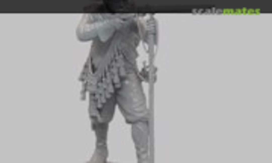 75mm European Musketeer (Avanpost Historical Miniatures 75.017) 75.017