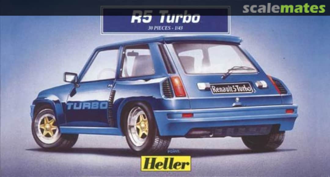 Boxart R5 Turbo 80150 Heller Boxart R5 Turbo 80150 Heller