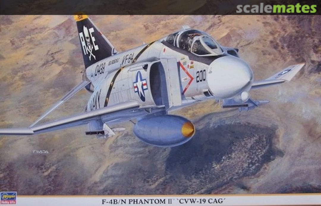 Boxart F-4B/N Phantom II `CVW-19 CAG´ 09787 Hasegawa Boxart F-4B/N Phantom II `CVW-19 CAG´ 09787 Hasegawa