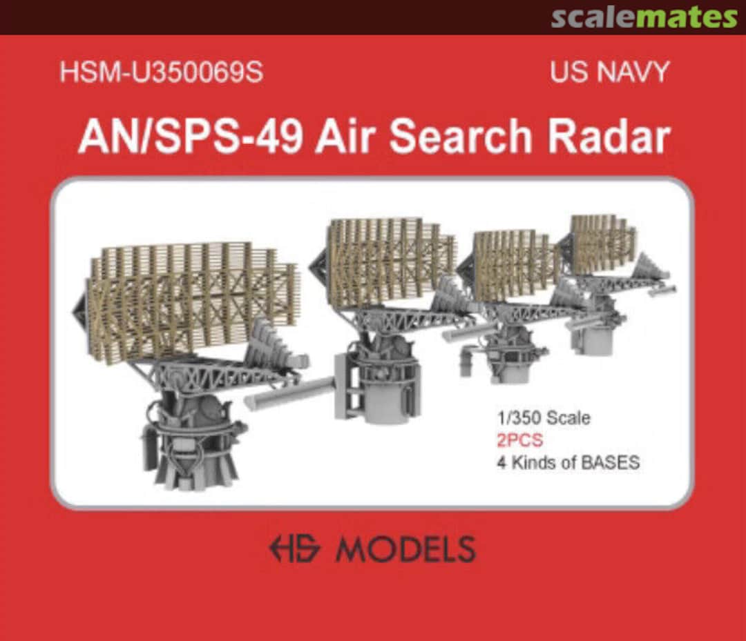 Boxart AN/SPS-49 Air Search Radar HSM-U350069S HS Models Boxart AN/SPS-49 Air Search Radar HSM-U350069S HS Models