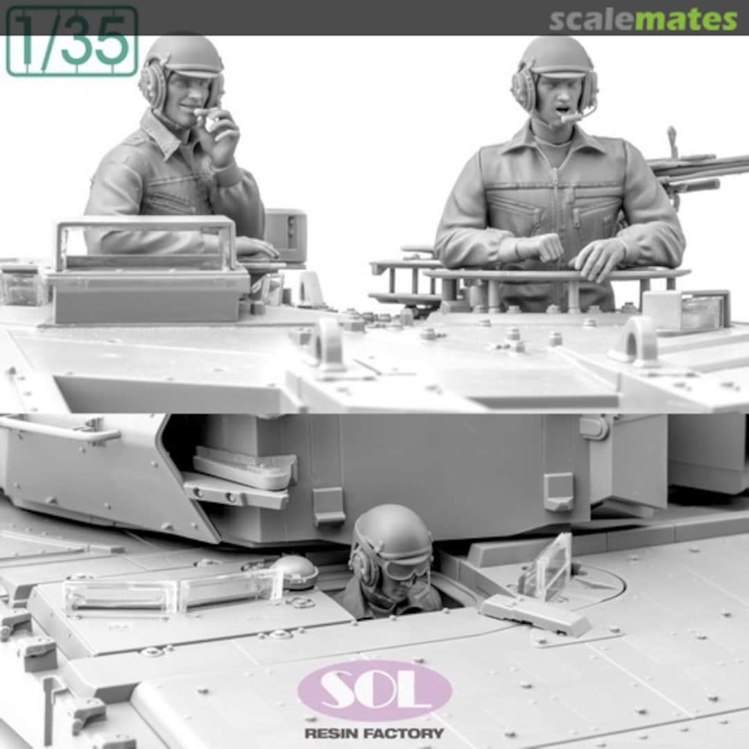 Boxart Bundeswehr Tank Crew Leopard 2 A7V MM921 SOL Boxart Bundeswehr Tank Crew Leopard 2 A7V MM921 SOL