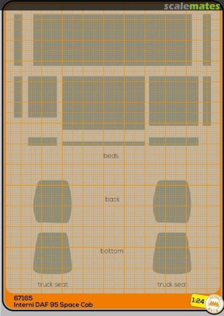 Boxart Internal DAF 95 Space Cab 67165 Max Model Decal Boxart Internal DAF 95 Space Cab 67165 Max Model Decal