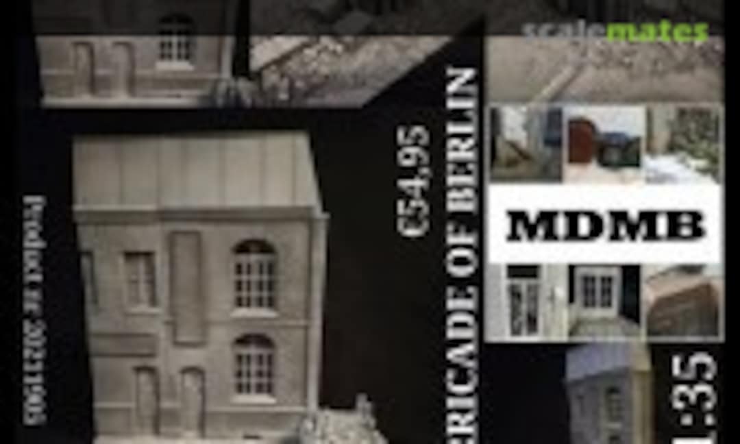 1:35 Barricade of Berlin (MDMB Modelbouw 20211905) 20211905