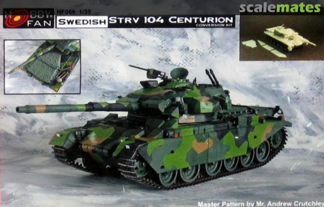 Boxart Swedish STRV 104 Centurion HF066 Hobby Fan Boxart Swedish STRV 104 Centurion HF066 Hobby Fan