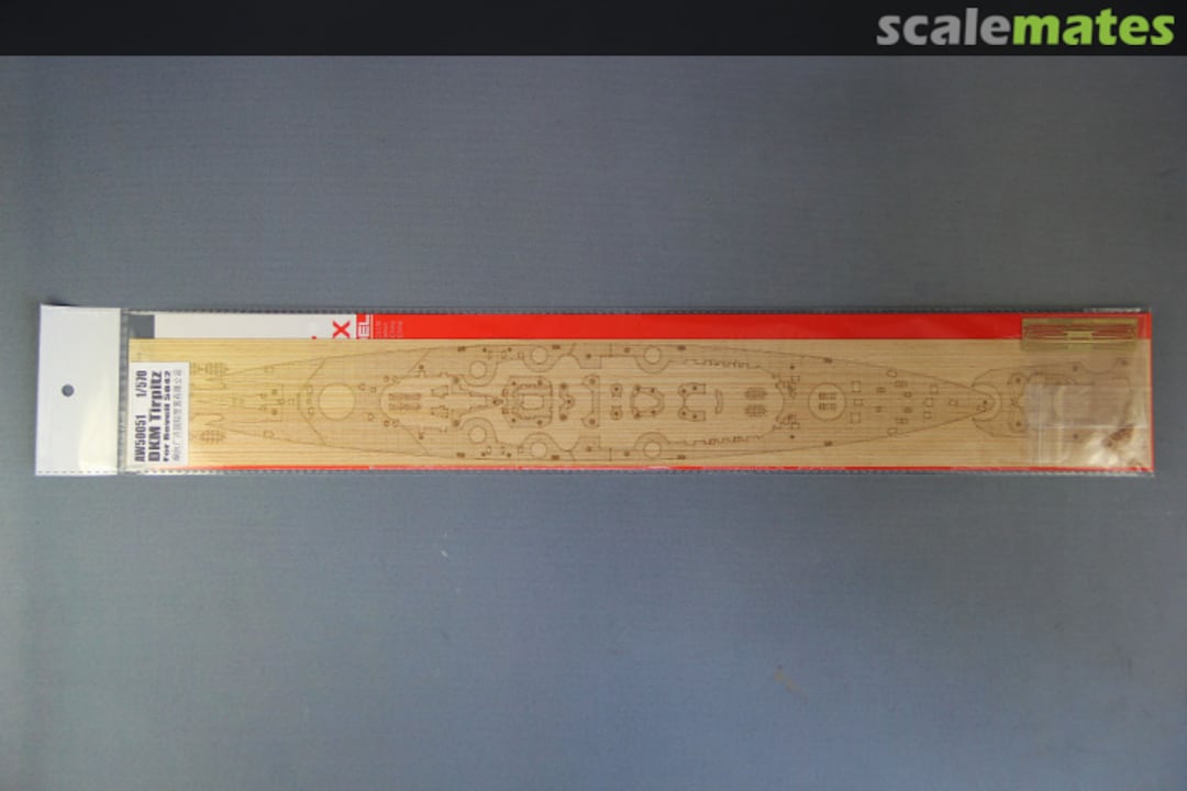 Boxart DKM Tirpitz Wooden Deck Set with Photoetch for Revell #5042 kit AW50051 ArtwoxModel