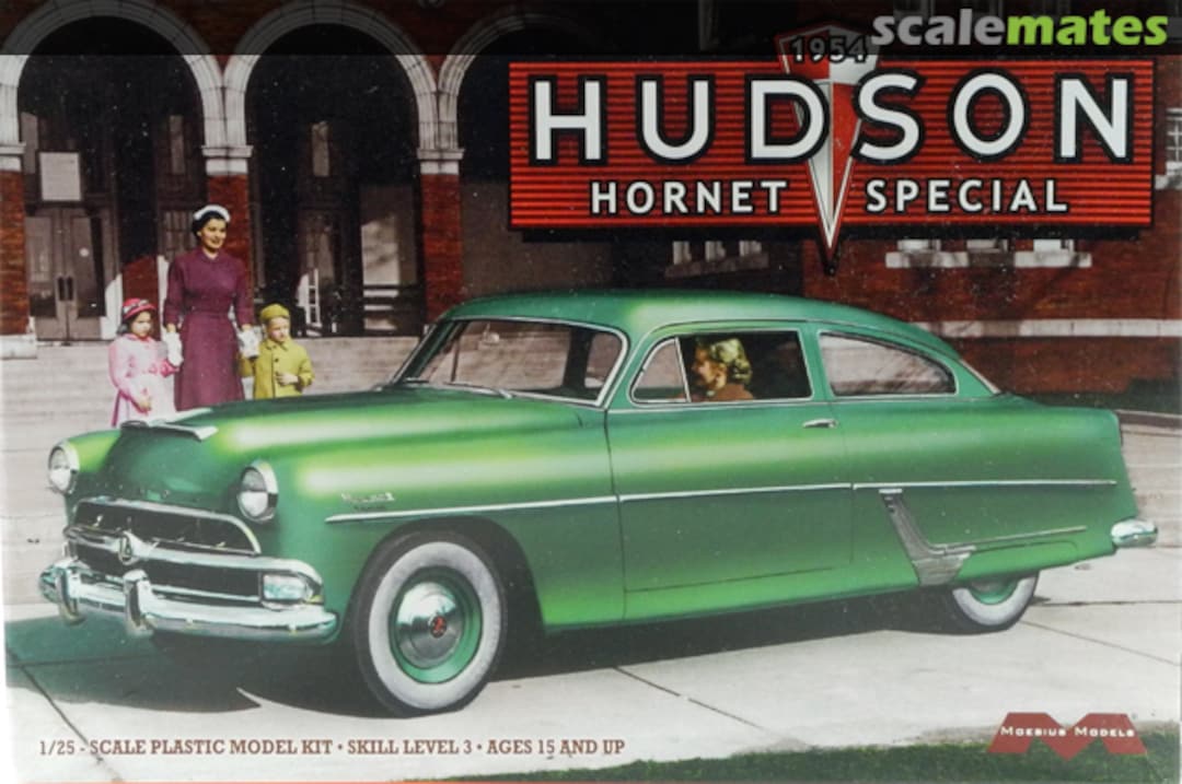 Boxart 1954 Hudson Hornet Special 1214 Moebius Models