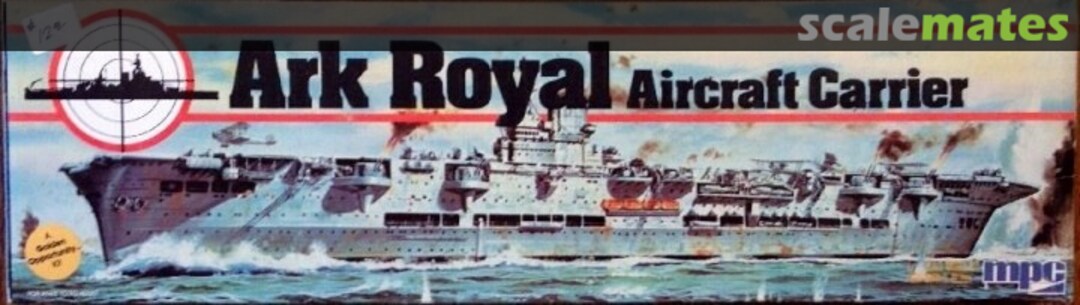 Boxart Ark Royal Aircraft Carrier 1-5102 MPC Boxart Ark Royal Aircraft Carrier 1-5102 MPC