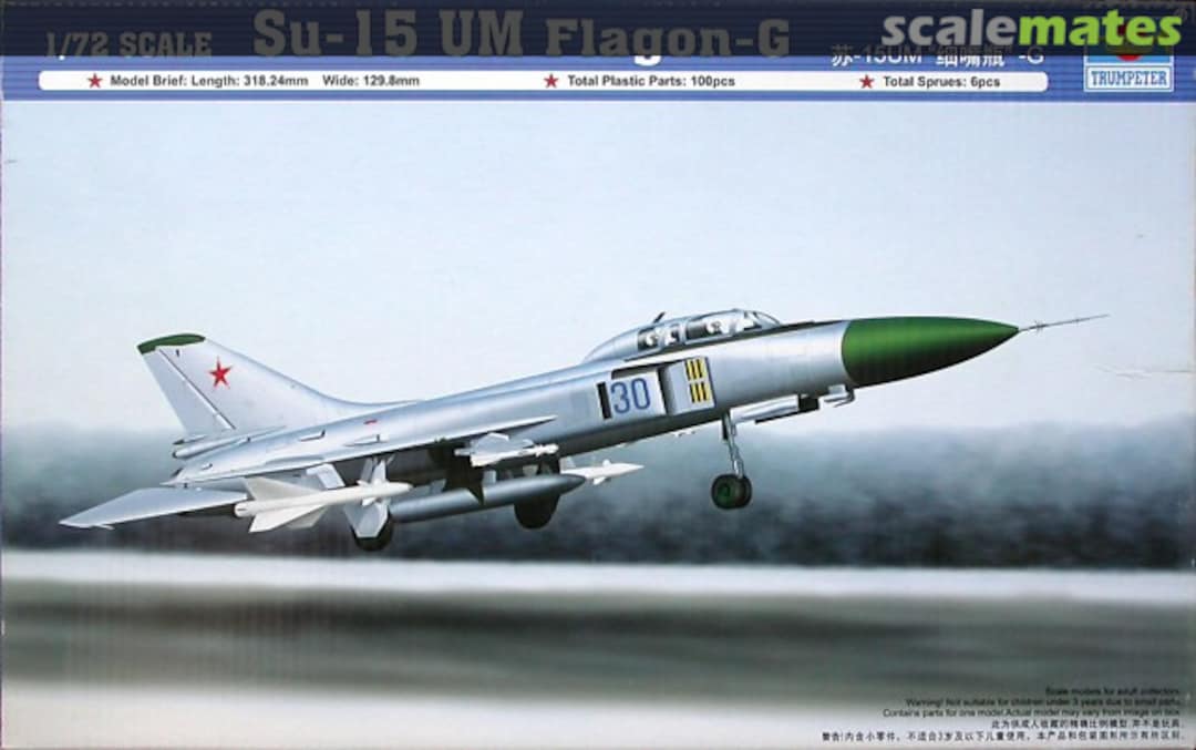 Boxart Su-15 UM Flagon-G 01625 Trumpeter Boxart Su-15 UM Flagon-G 01625 Trumpeter