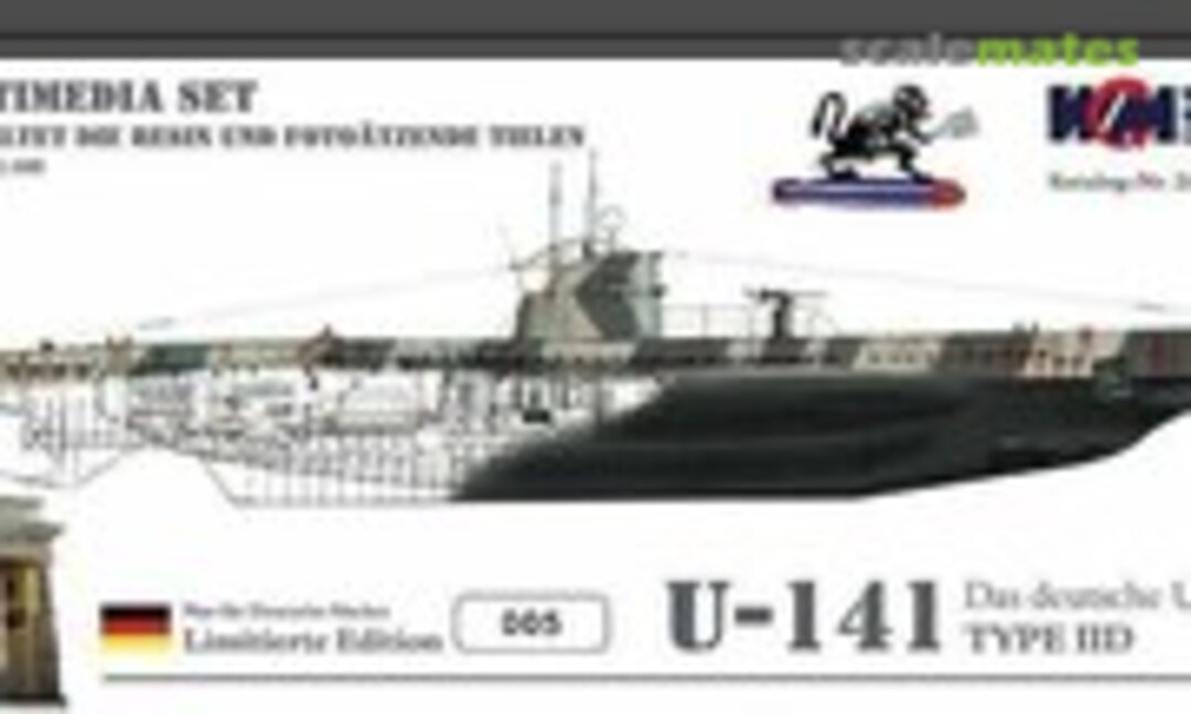 1:400 U-141, Type IID (WCM 356330)