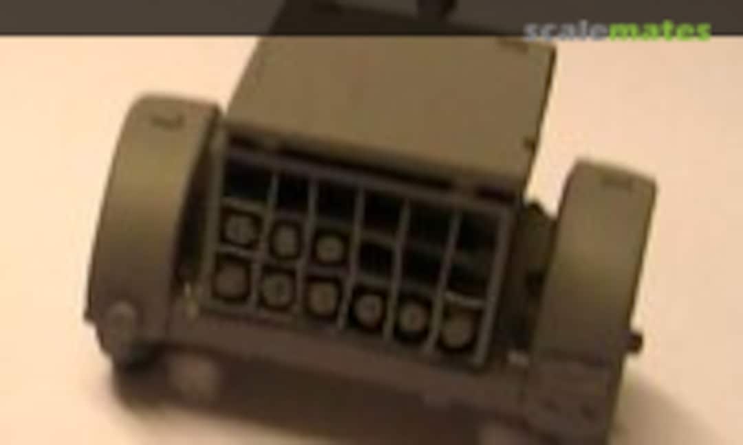 1:76 SdAh33 15cm Nebelwerfer Ammunition Trailer (Milicast BG208) BG208