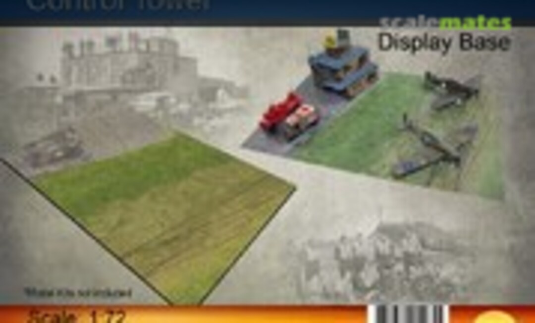 1:72 Control Tower Display Base (Coastal Kits 1200-72) 1200-72