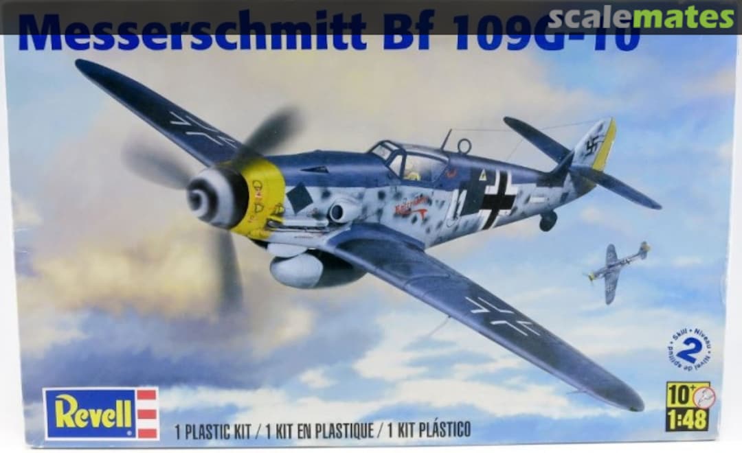 Boxart Messerschmitt Bf 109G-10 85-5253 Revell Boxart Messerschmitt Bf 109G-10 85-5253 Revell