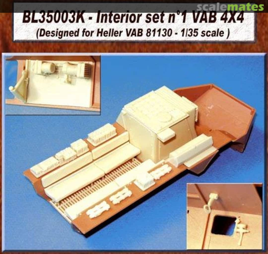 Boxart Interior for VAB 4X4 Set N°1 BL35003K Blast Models Boxart Interior for VAB 4X4 Set N°1 BL35003K Blast Models