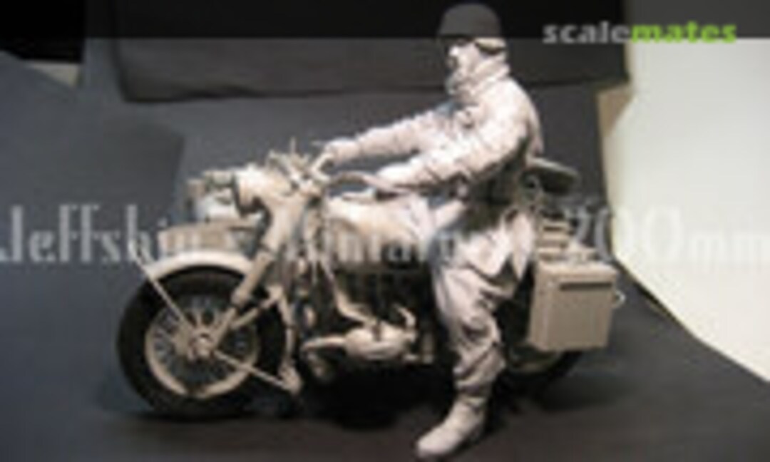 200mm Waffen SS Motorcycle Team (part I) (Jeffshiu's Miniatures JS200005)