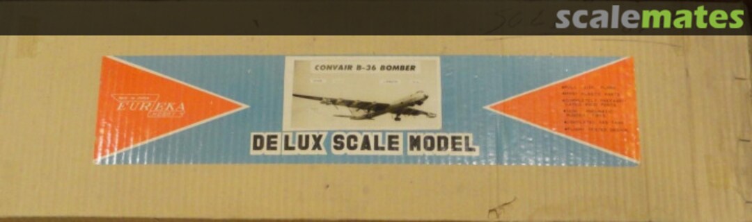 Boxart Convair B-36 Peacemaker Eureka Hobby Boxart Convair B-36 Peacemaker Eureka Hobby