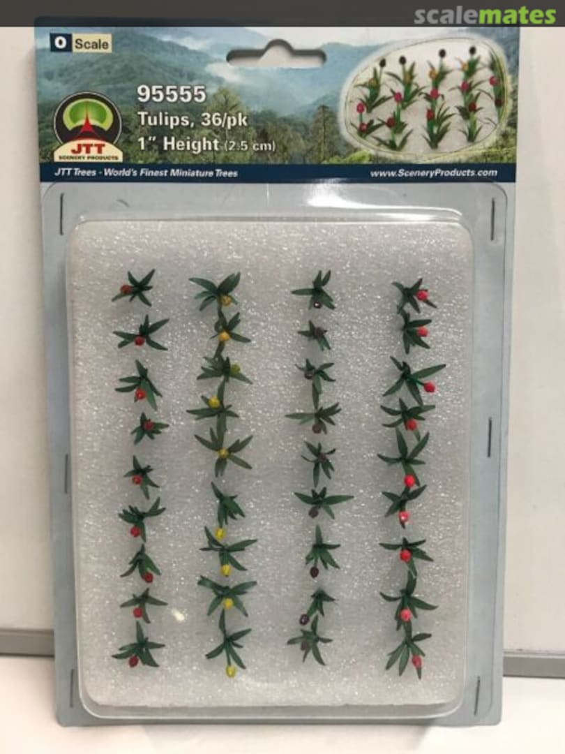 Boxart Tulips 95555 JTT Scenery Products Boxart Tulips 95555 JTT Scenery Products