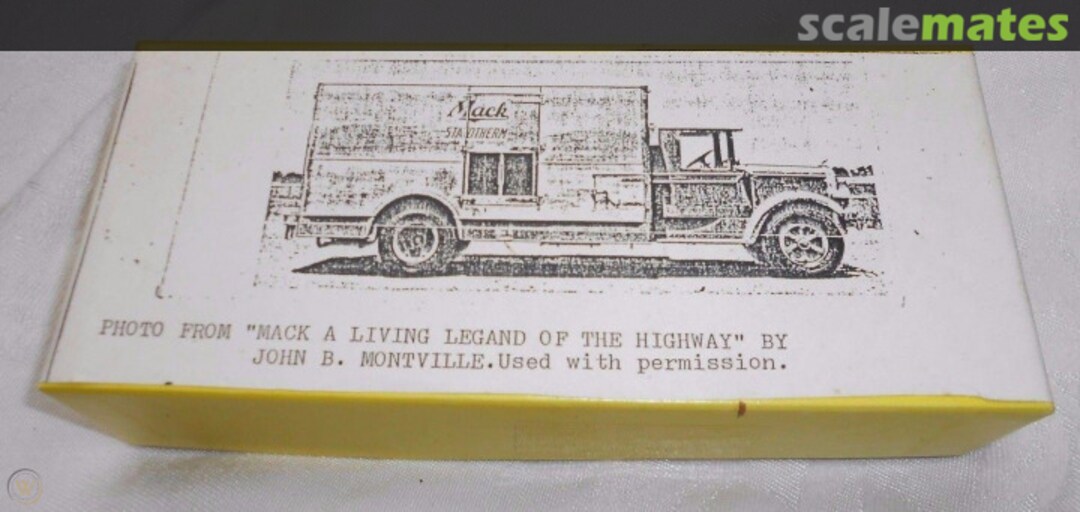 Boxart 1934 MACK BM WITH REFRIGERATED BODY APV 4103 Alloy Forms Boxart 1934 MACK BM WITH REFRIGERATED BODY APV 4103 Alloy Forms