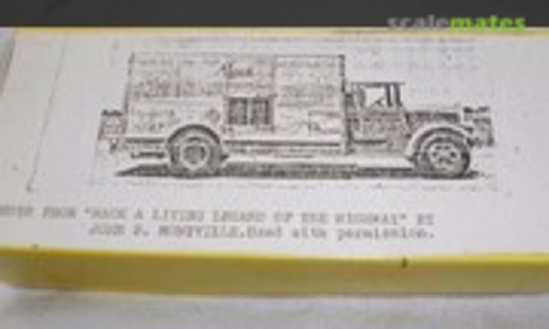 1:87 1934 MACK BM WITH REFRIGERATED BODY (Alloy Forms APV 4103) APV 4103