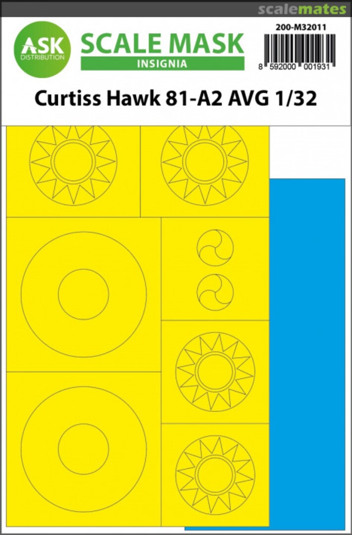 Boxart Curtiss Hawk 81-A2 AVG 200-M32011 ASK