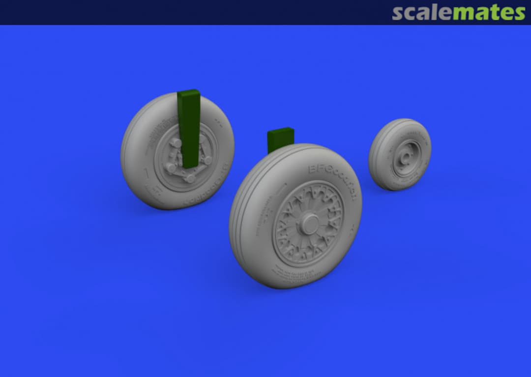 Boxart F-15A/B wheels 648743 Eduard Boxart F-15A/B wheels 648743 Eduard