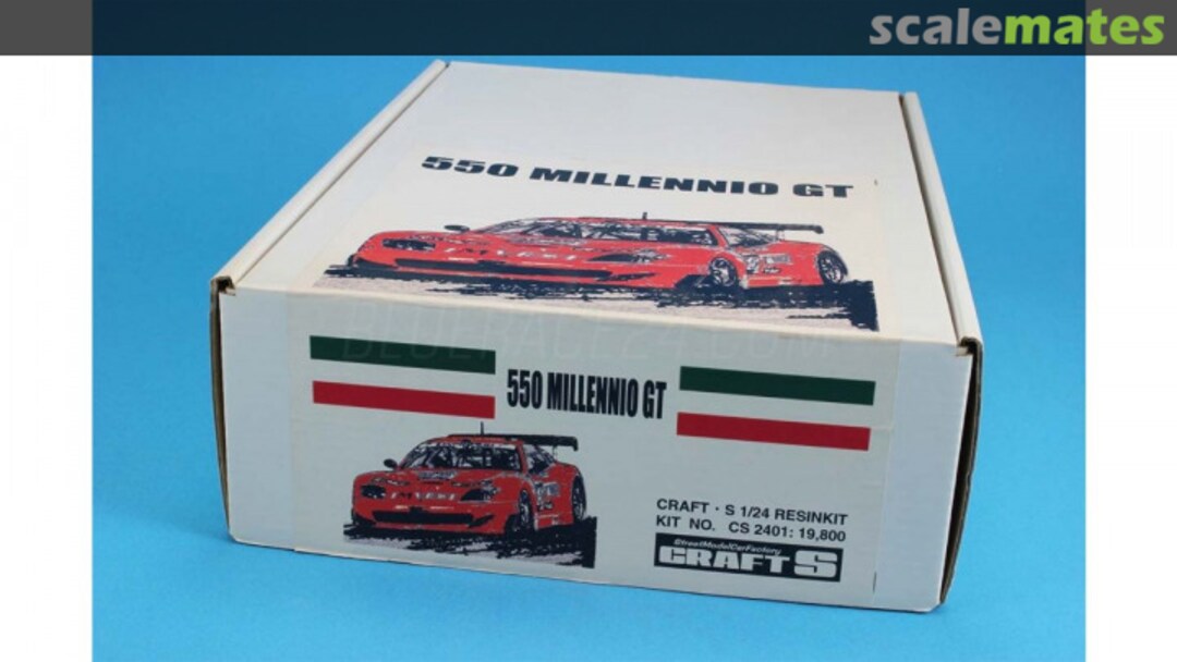 Boxart Ferrari 550 Millennio GT CS2401 Craft-S Boxart Ferrari 550 Millennio GT CS2401 Craft-S