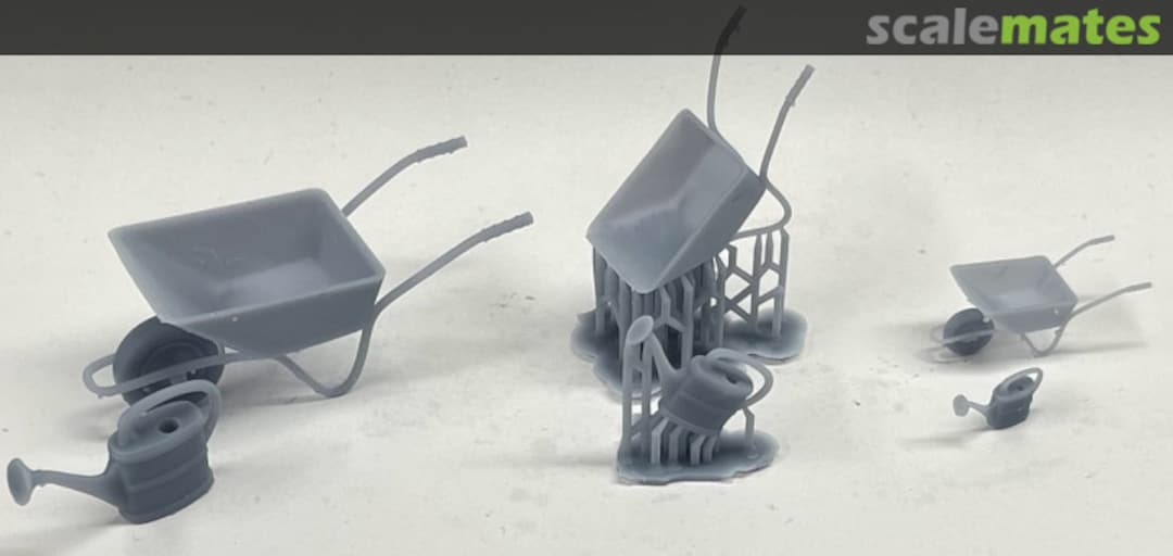 Boxart Gardener's set - wheelbarrow + watering can 35140101 EMP3d Boxart Gardener's set - wheelbarrow + watering can 35140101 EMP3d