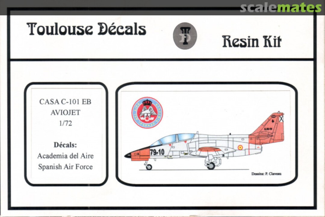 Boxart Casa C-101 Aviojet 721002 Toulouse Décals Boxart Casa C-101 Aviojet 721002 Toulouse Décals