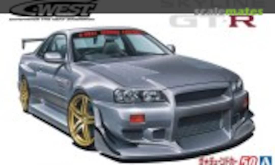 1:24 C-WEST Skyline GT-R (Aoshima 069905)