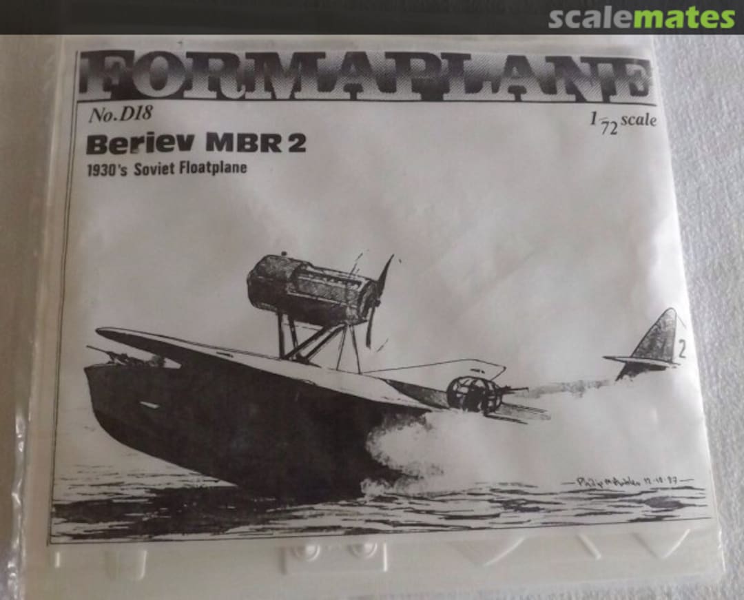 Boxart Beriev MBR 2 D18 Formaplane Boxart Beriev MBR 2 D18 Formaplane