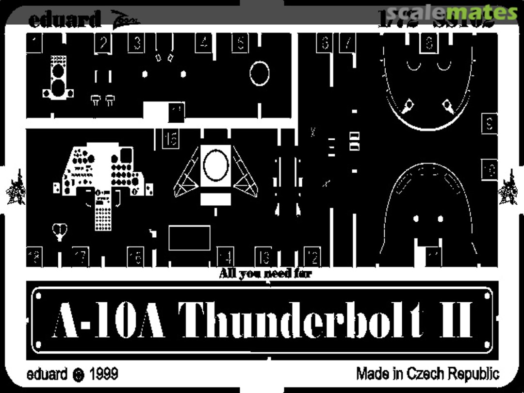 Boxart A-10 Thunderbolt II SS102 Eduard Boxart A-10 Thunderbolt II SS102 Eduard