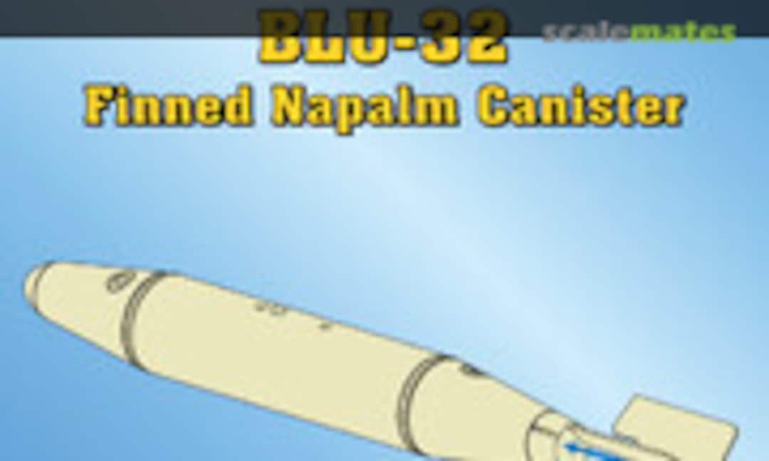 1:32 BLU-32 Finned Napalm Canister (Astra Resin ASR3208) ASR3208
