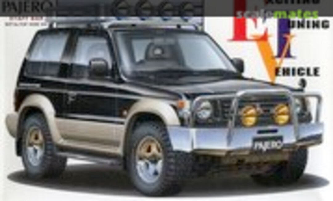 1:24 Pajero Staff Bar (Aoshima 021316)