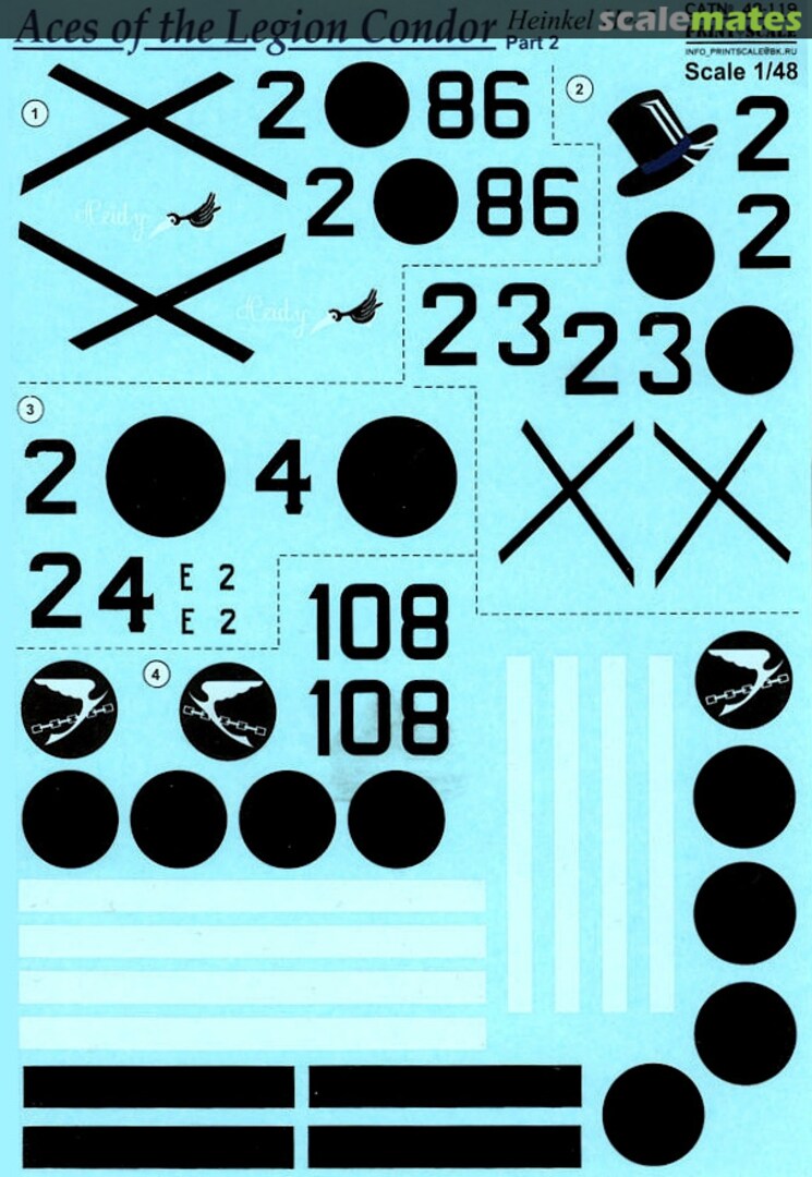 Boxart Aces of the Legion Condor 48-119 Print Scale Boxart Aces of the Legion Condor 48-119 Print Scale