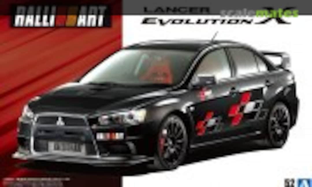 1:24 RALLIART Lancer Evolution X (Aoshima 055441)