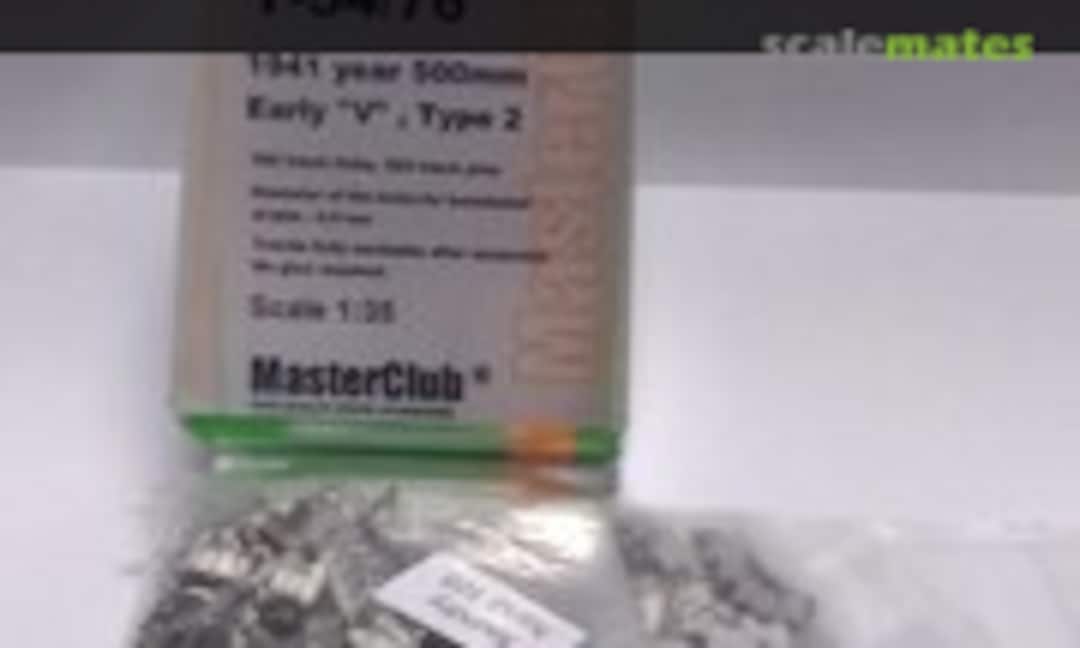 1:35 Tracks for T-34 1942 "V" Type 2 (MasterClub MTL35195) MTL35195