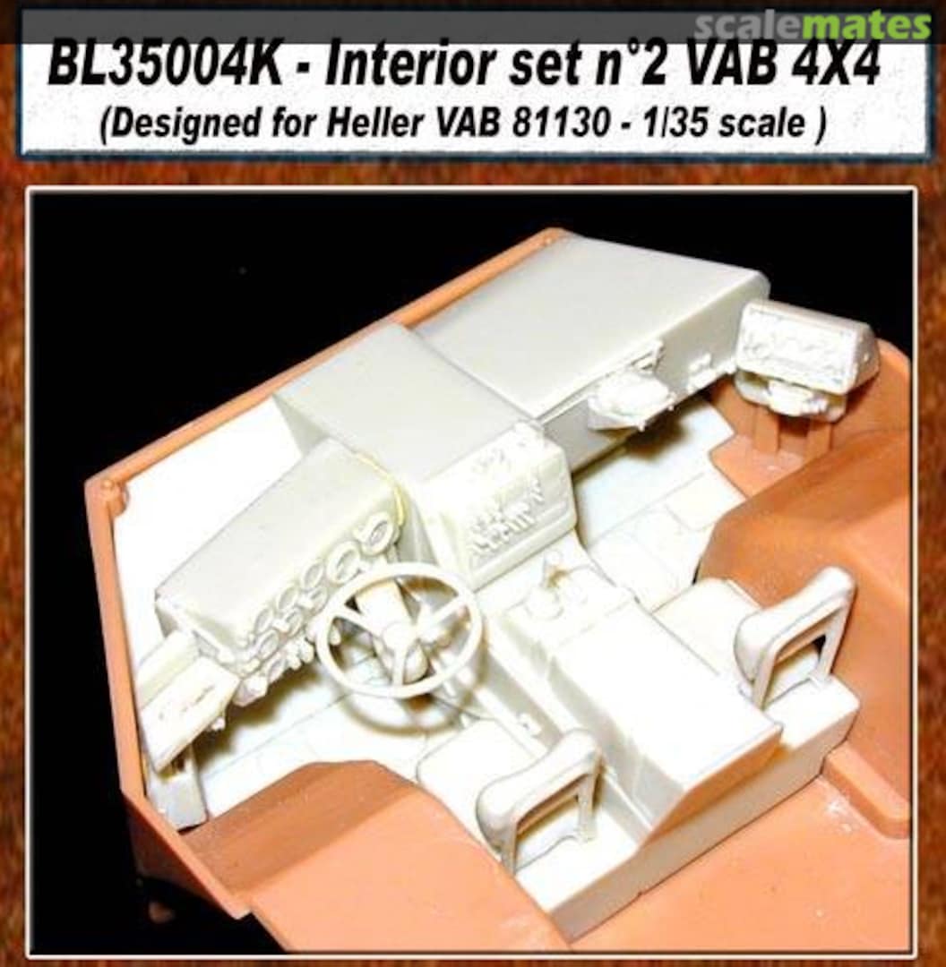 Boxart Interior VAB 4X4 Set N°2 BL35004K Blast Models Boxart Interior VAB 4X4 Set N°2 BL35004K Blast Models