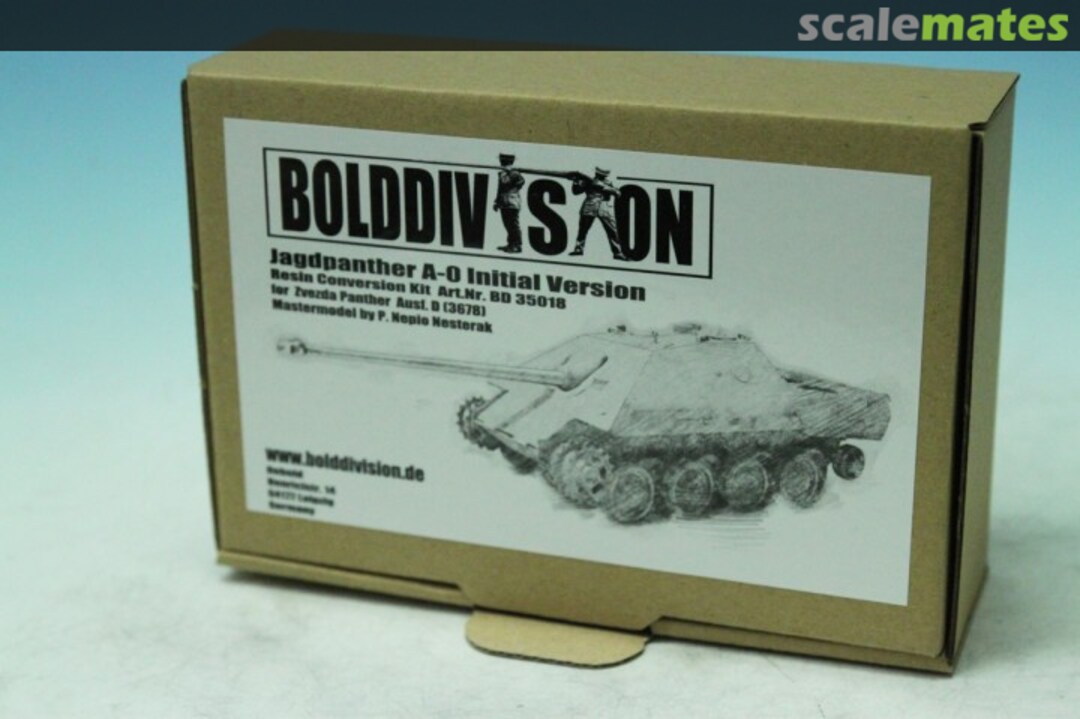 Boxart Jagdpanther A-0 Initial Version 35018 Bolddivision Boxart Jagdpanther A-0 Initial Version 35018 Bolddivision