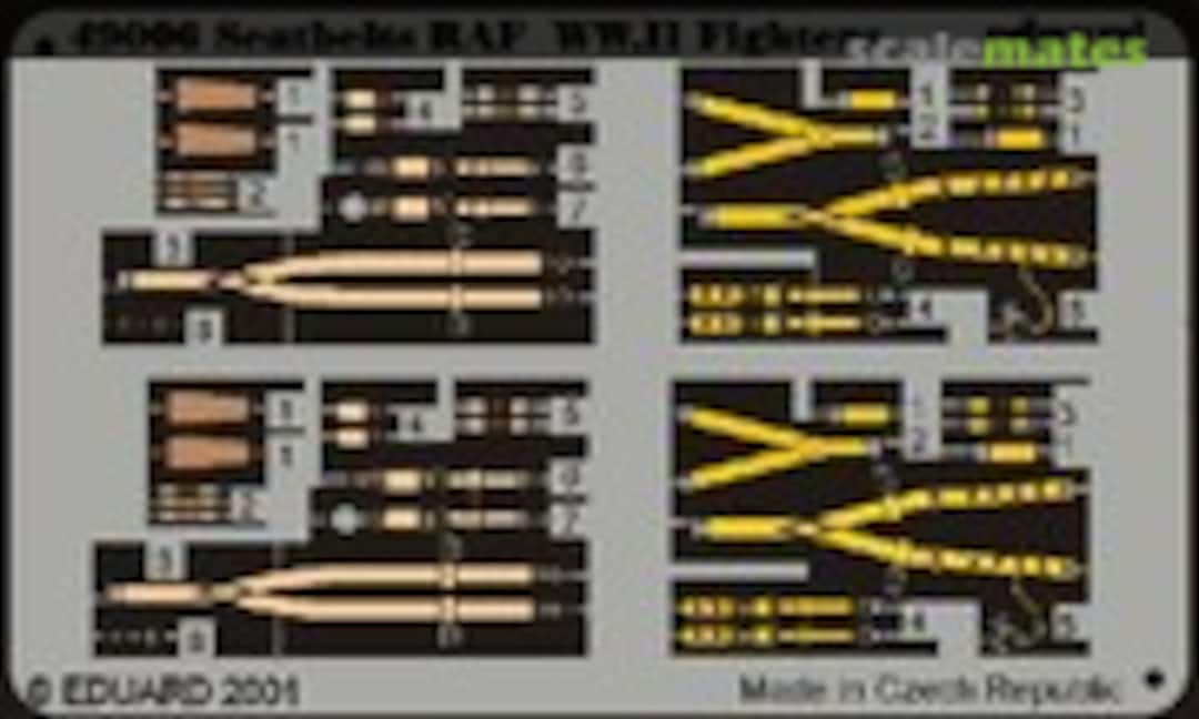 1:48 Seatbelts RAF WWII Fighters (Eduard 49006) 49006