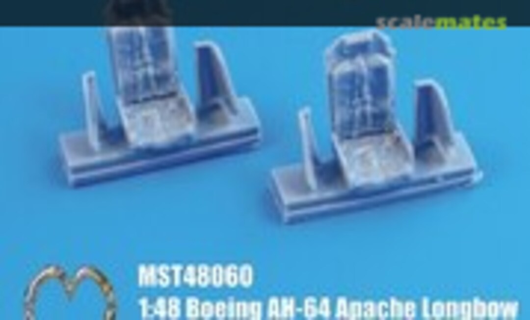 1:48 AH-64 crew seats with harness (MasterCasters MST48060) MST48060