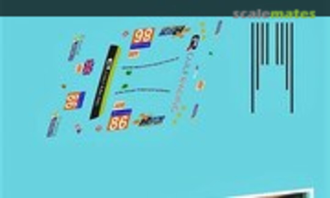 1:24 Porsche 991 RSR "Gulf" (Atalaya Slot Decals ADLM04) ADLM04