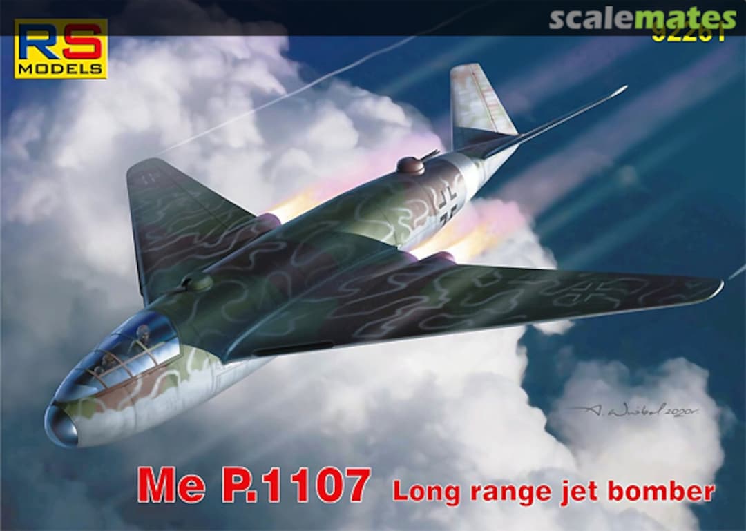 Boxart Messerschmitt Me P.1107/II 92261 RS Models