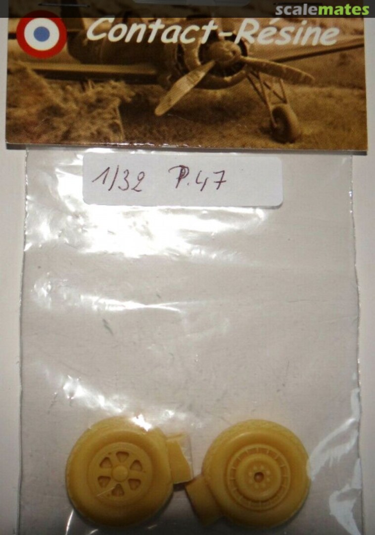Boxart P-47 Weighted Wheels (uncovered) 32041 Contact-Resine Boxart P-47 Weighted Wheels (uncovered) 32041 Contact-Resine