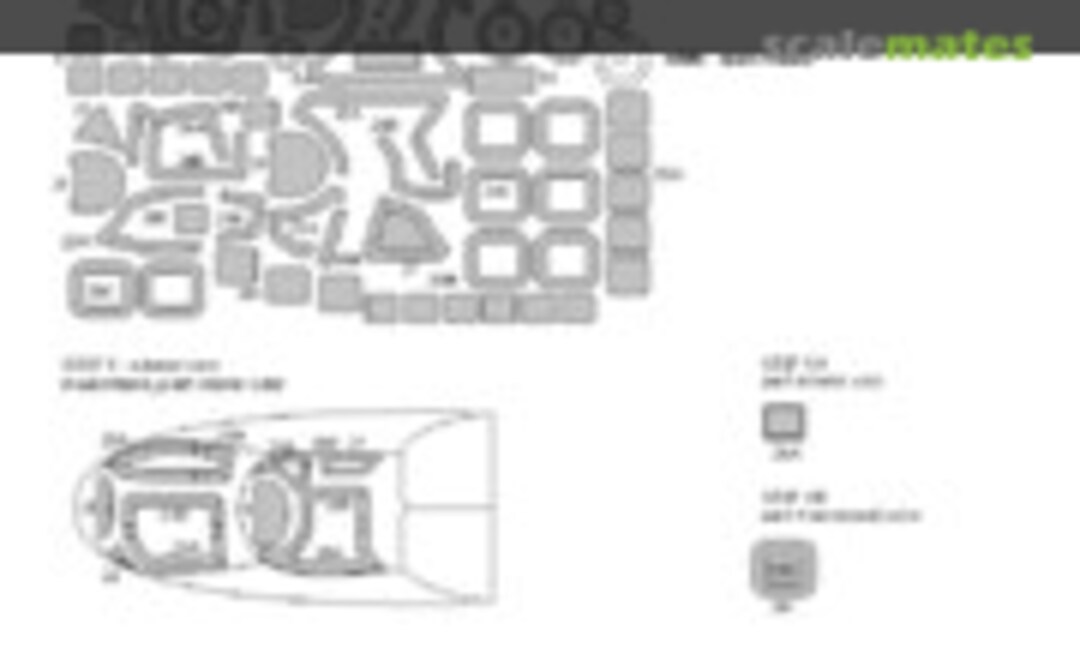 1:48 Mi-24 P EXPERT kabuki masks (New Ware NWAM0873) NWAM0873